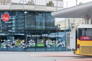 Unsere neue Filiale direkt beim Bahnhof in Visp